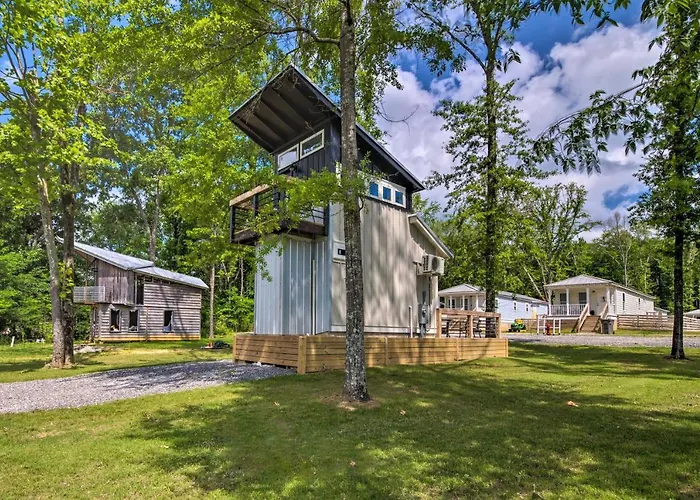 Modern Starkville Tiny Home Near Dining&MSU